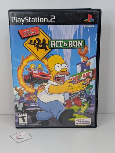 The simpsons hit run sony - simpsons:, &