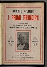 I primi principi. Traduzione italiana sulla quinta edizione inglese per cura ...