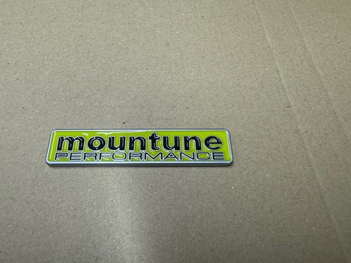 Adesivo distintivo mountune - adesivo,