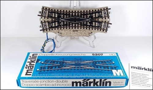Marklin 5207 scambio doppio - marklin,