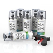 6x Vernice Spray Bianco Lucido