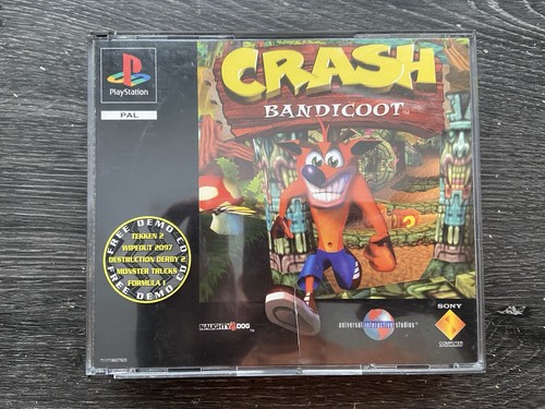 Crash bandicoot ps1 big box - crash,