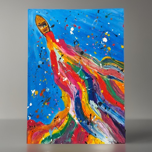 Quadro astratto moderno - quadro,