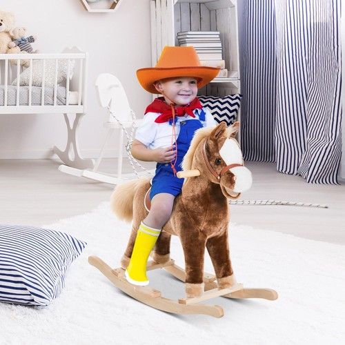 Homcom cavallo dondolo - a,