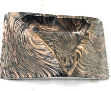 POSACENERE MURANO IN VETRO AVVENTURINA VINTAGE ANNI 70 TIPO NASON TRIANGOLARE