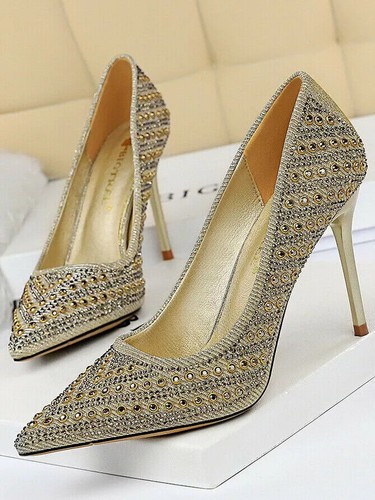 Scarpe donna decolte oro - scarpe,