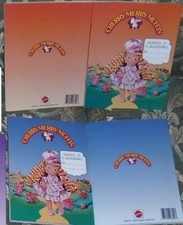 2 QUADERNI SCUOLA VINTAGE MATTEL NOTEBOOK CHERRY MERRY MUFFIN,CARTOLERIA ANNI 80