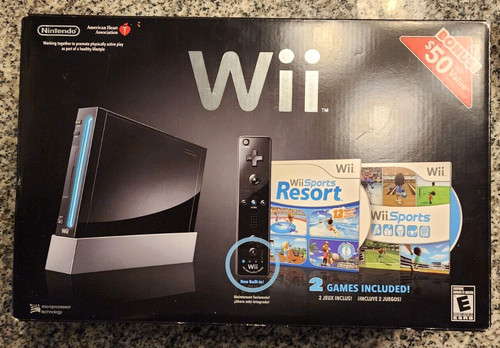 Nintendo wii black limited - wii,