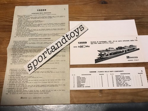Rivarossi trenhobby - rivarossi, fs