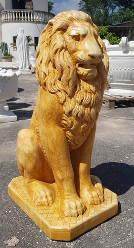 Statua scultura leone - statua,