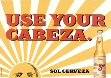 Birra Beer Sol Cerveza - GoCard dagli USA - rara e in ottime condizioni