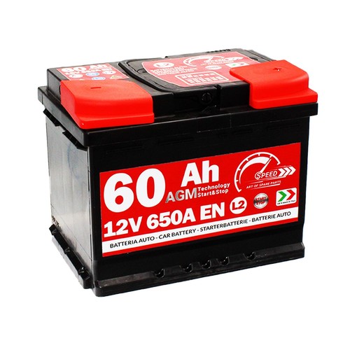 Batteria auto 60ah agm - auto,