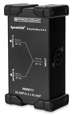Splitter Audio Speakon Cavo Altoparlante Parallel Distribuzione 4-4-4 PA Neutrik