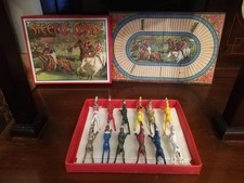 Corsa di cavalli in piombo con