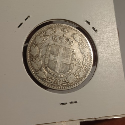 Silver coin regno italia - regno, d