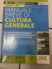 Libro Nuovo - Manuale Breve Di Cultura Generale. Per Concorsi Negli Enti Pubblic