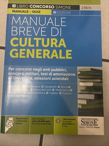 Libro nuovo manuale breve di - -,