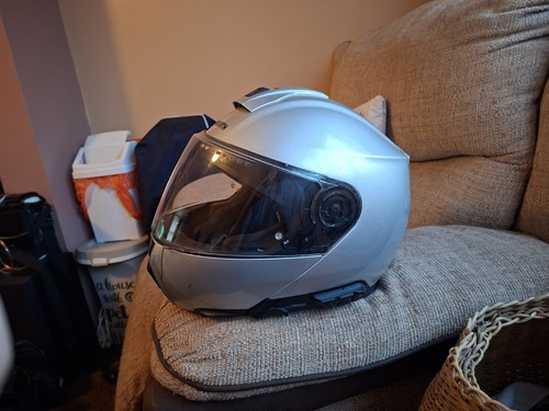 Casco moto modulare anteriore