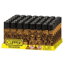 48 Accendini CLIPPER LARGE THE