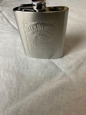 Fiaschetta tascabile  Jack Daniel’s quadrata in acciaio