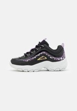 SCARPA FILA STRADA BAMBINA RAGAZZA COLORE NERO CON FANTASIA MACULATA 1011352
