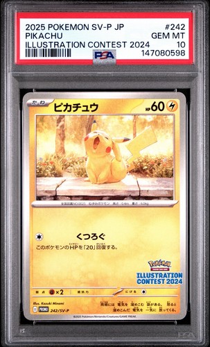 Pikachu 242 psa 10 - pikachu,