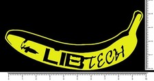 Adesivo Libtech Banana Snowboard Sci Outdoor Die Cut decalcomania