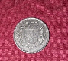 Moneta 5 Franchi  Svizzeri