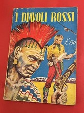 Rodeo Alpe Raccolta I Diavoli Rossi 1954 originale quasi ottimo