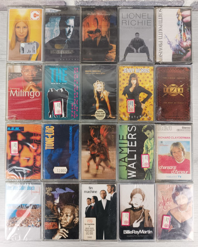 Lotto musicassette - lotto, 20