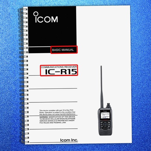 Icom r15 recevier - icom, ic-r15