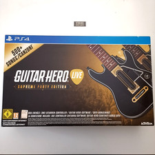 2X Chitarre GUITAR HERO LIVE Supreme Party Edition PS4 - NO Dongle / NO GIOCO