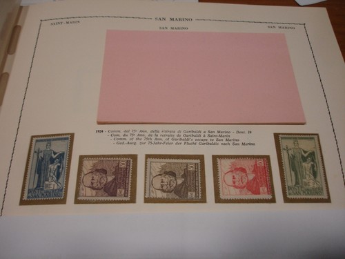 San marino 1924 ritirata - marino,
