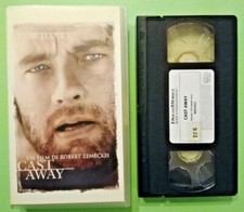 Vhs Cast Away Film Ita Avventura Tom Hanks Zemeckis Ex Nolo Videocassetta (V30)
