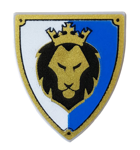 Lego scudo triangolare leone - lego,