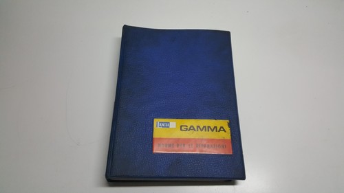 Manuale officina lancia - lancia, gamma