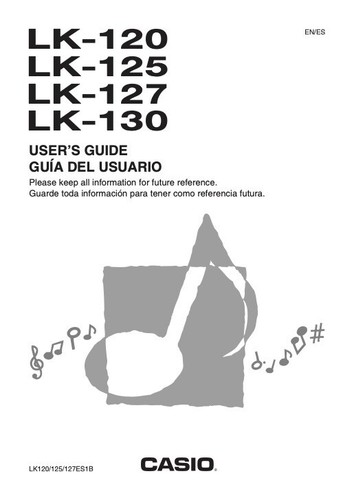 Manuale istruzioni casio - manuale,