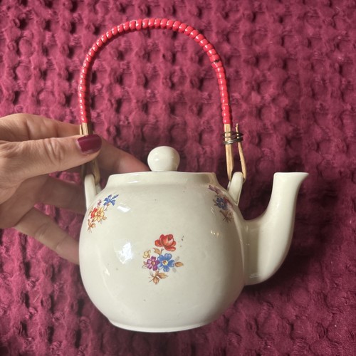 Teiera ceramica vintage - teiera,