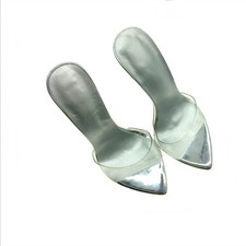 Mules Sexy transparentes