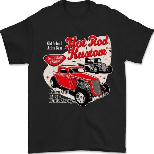 Shirt uomo hot rod - hot,