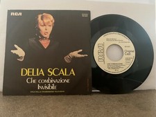 DELIA SCALA  -  CHE COMBINAZIONE  1979 45  GIRI ITALY OTTIMO  PROMO