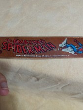 Cintura Spiderman Uomo Ragno Marvel Vintage Made In Usa Lee