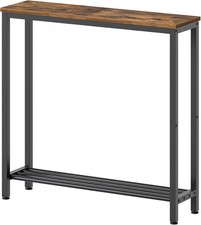 mobile Ingresso, Tavolo da Ingresso o da Console Stretto a 2 Livelli CB012