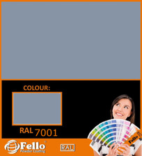 FELLO Verniciatura a polvere - RAL 7001 Grigio argento opaca 5KG POLIESTERE