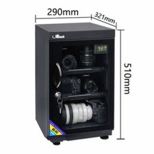 Obiettivo Fotocamera Attrezzatura Stoccaggio Digitale Elettronica 40L Deumidifica Dry Cabinet Box