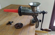 TRITACARNE MANUALE PORKERT PROFESSIONALE N°10 IN GHISA VINTAGE