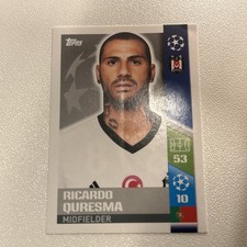 Champions League 17/18 - Adesivo 378 - Ricardo Quaresma Besiktas