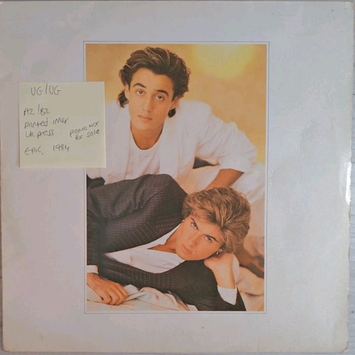 Wham make big vinyl - wham, record
