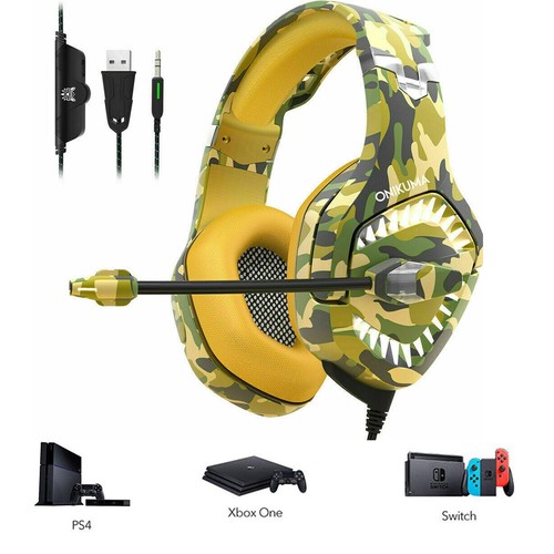 Cuffie gaming k1pro mimetico - cuffie,