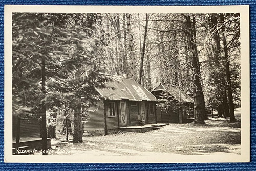 Cartolina epoca yosemite - d'epoca,